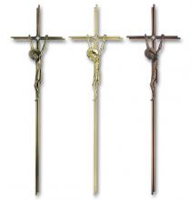 CROCE DOPPIA STILIZZATA CRISTO GIOTTO CR 121