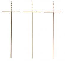 CROCE STILIZZATA CON TORCIGLIONE CR 30/S